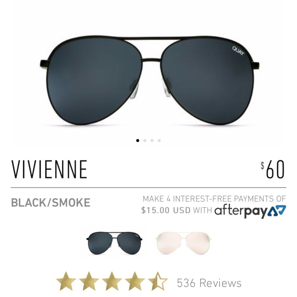Quay Vivienne sunglasses NWT